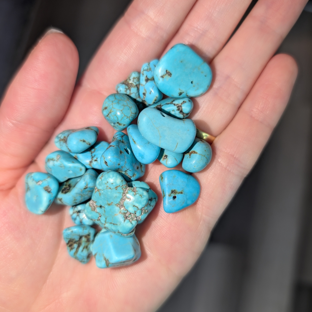 Raw Turquoise Gemstone Beads